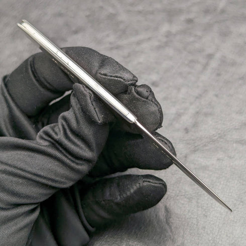 1936年 英国ヴィンテージ 純銀ハンドル ステンレスブレード 折りたたみナイフ